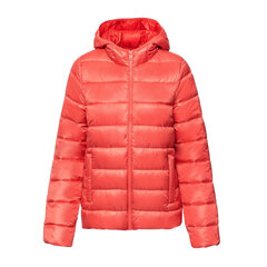 Hooded polyfilled jacket champion legacy 115750ps171 moterims rožinis women's pink 115750PS171 цена и информация | Женские куртки | 220.lv