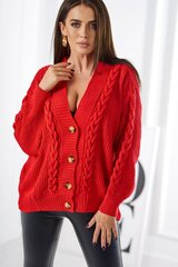 Džemperis sievietēm 26469, sarkans cena un informācija | Sieviešu džemperi | 220.lv