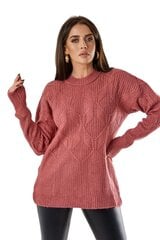 Džemperis sievietēm 26476, rozā cena un informācija | Sieviešu džemperi | 220.lv