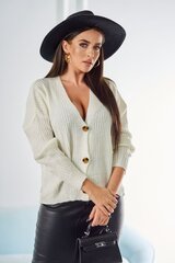 Džemperis sievietēm 26508, balts cena un informācija | Sieviešu džemperi | 220.lv