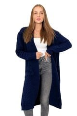 Kardigans sievietēm 26602, zils cena un informācija | Sieviešu džemperi | 220.lv