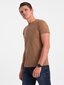 T-krekls vīriešiem Ombre Clothing, brūns цена и информация | Vīriešu T-krekli | 220.lv
