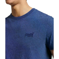 Vintage logo emb tee superdry m1011245a5xv vīriešiem melyna men's blue M1011245A5XV цена и информация | Мужские футболки | 220.lv