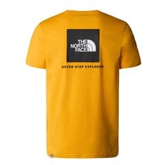 M s/s red box tee the north face nf0a2tx256p vīriešiem geltona men's yellow NF0A2TX256P цена и информация | Мужские футболки | 220.lv