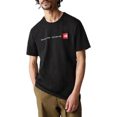 M s/s simple dome tee the north face nf0a87ngjk3 vīriešiem juoda men's black NF0A87NGJK3 цена и информация | Мужские футболки | 220.lv