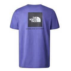 M s/s redbox tee the north face nf0a2tx2i0d vīriešiem violetine men's purple NF0A2TX2I0D цена и информация | Мужские футболки | 220.lv