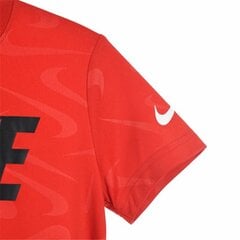 Детский Футболка с коротким рукавом Nike Swoosh Toss Красный цена и информация | Рубашки для мальчиков | 220.lv