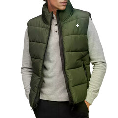 A7-gilet superdry m5011808agul vīriešiem žalioji men's green M5011808AGUL цена и информация | Мужские жилетки | 220.lv