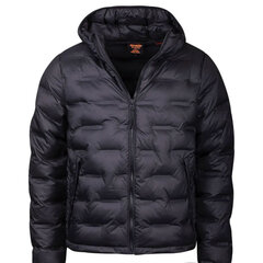 Short quilted puffer coat superdry m5011811a02a vīriešiem juoda men's black M5011811A02A цена и информация | Мужские куртки | 220.lv