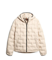 Short quilted puffer coat superdry m5011811a1la vīriešiem smelio spalvos men's beige M5011811A1LA цена и информация | Мужские куртки | 220.lv