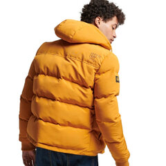 Hooded sports puffr jacket superdry m5011827a1le vīriešiem geltona men's yellow M5011827A1LE цена и информация | Мужские куртки | 220.lv