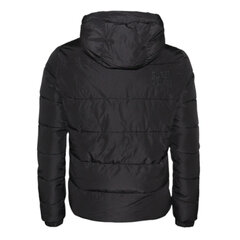 Hooded boxy puffer jacket superdry ms311478a02a vīriešiem juoda men's black MS311478A02A цена и информация | Мужские куртки | 220.lv