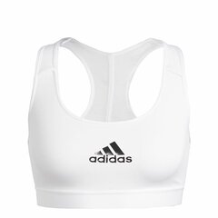Спортивный бюстгальтер Adidas Yoga Studio Белый цена и информация | Спортивная одежда для женщин | 220.lv