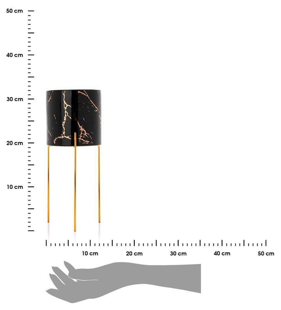 Nila 32 cm puķu pods cena un informācija | Puķu podi | 220.lv