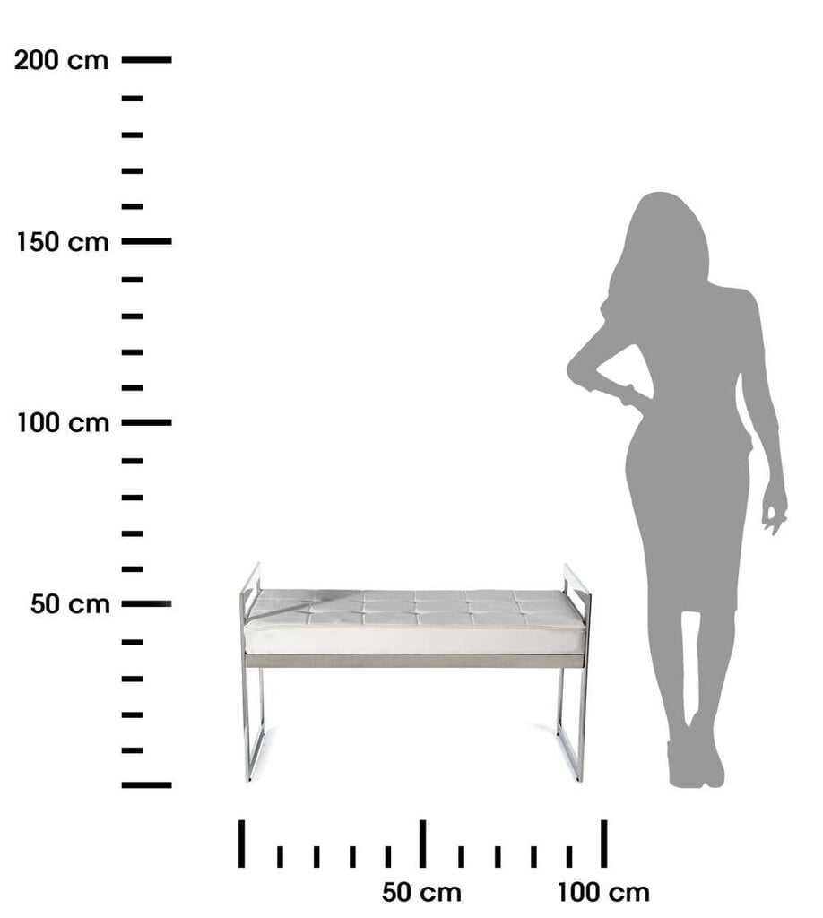 Cadro Silver stepēts sēdeklis цена и информация | Sēžammaisi, pufi | 220.lv