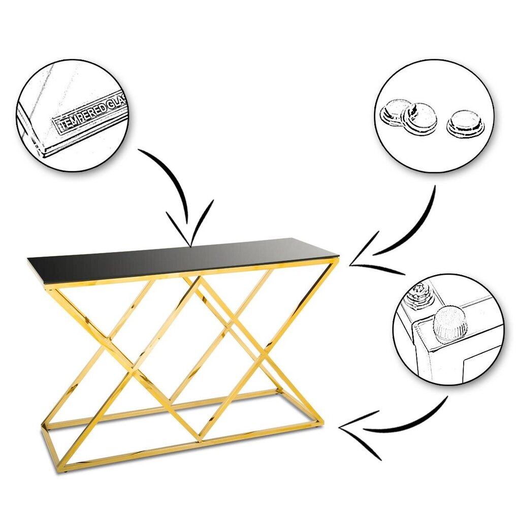 Konsole Timantti cena un informācija | Konsoles galdiņi | 220.lv
