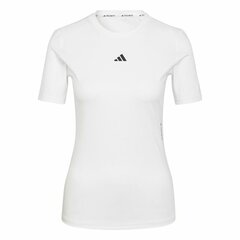 Футболка с коротким рукавом женская Adidas Techfit Training Белый цена и информация | Женские футболки | 220.lv