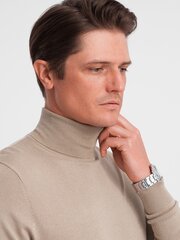 рубашка мужская - бежевая v5 om-swtn-0101 124557-7 цена и информация | Мужские свитера | 220.lv