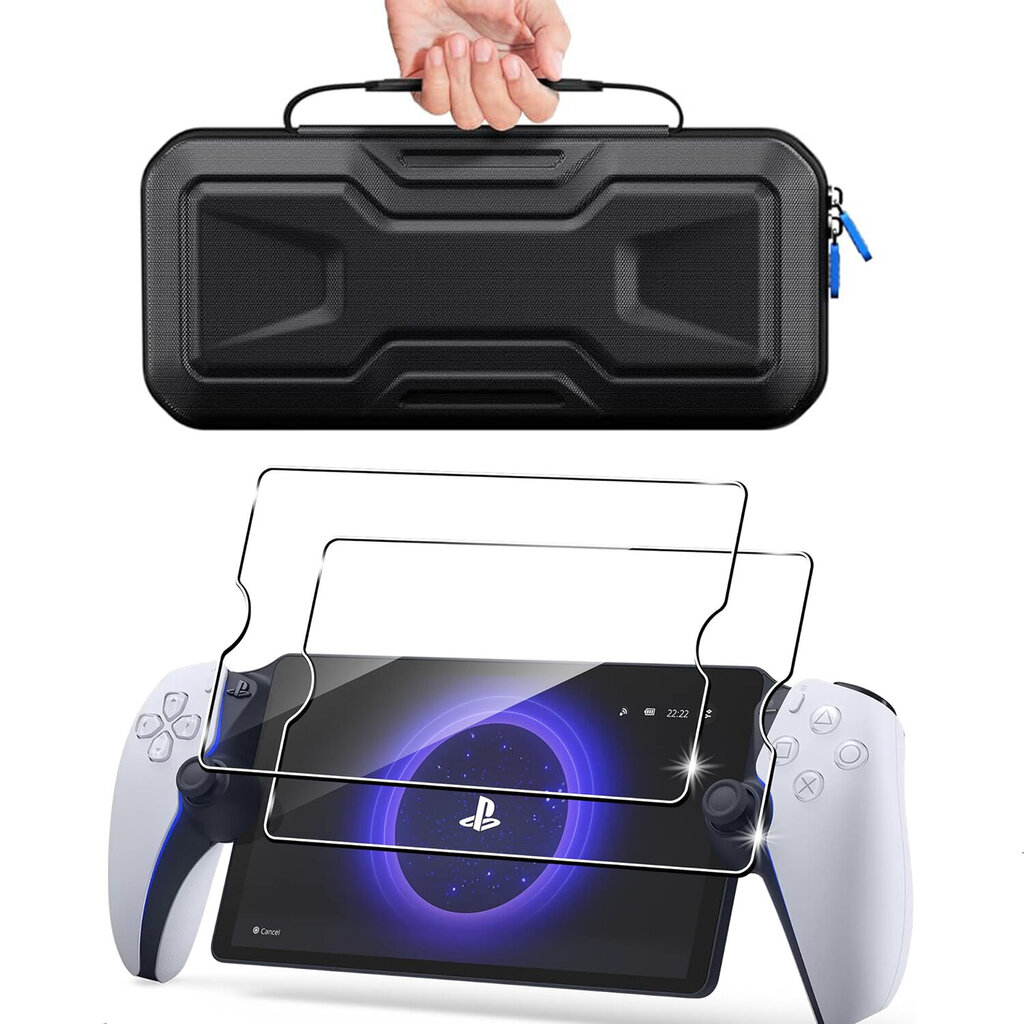 PlayStation Portal + Glass 1+1 + Carring Case cena un informācija | Gaming aksesuāri | 220.lv