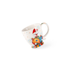 Fissman porcelāna krūze Christmas, 500 ml cena un informācija | Glāzes, krūzes, karafes | 220.lv