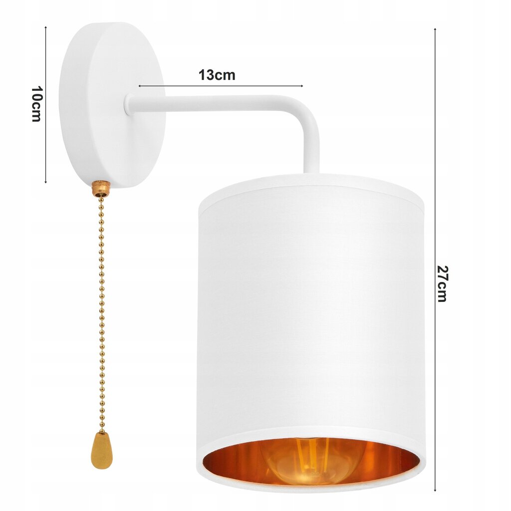 Led-lux sienas lampa cena un informācija | Sienas lampas | 220.lv