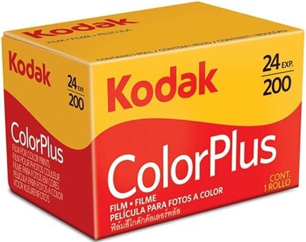 Kodak filmiņa ColorPlus 200, 24 cena un informācija | Citi piederumi fotokamerām | 220.lv