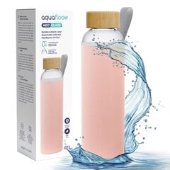 Aquafloow NeoGlass stikla pudele ar neoprēna apvalku 700ml цена и информация | Бутылки для воды | 220.lv