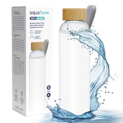 Aquafloow NeoGlass stikla pudele ar neoprēna apvalku 700ml цена и информация | Фляги для воды | 220.lv