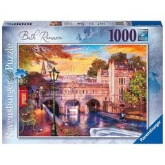 Ravensburger puzle 1000 gabalu Romance Bath cena un informācija | Puzles, 3D puzles | 220.lv