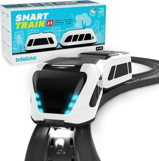 Vilciena sākuma komplekts Intelino Smart Train J-1 цена и информация | Rotaļlietas zēniem | 220.lv