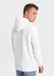Džemperis vīriešiem Ombre Clothing OM-SSPS-0153, balts cena un informācija | Vīriešu jakas | 220.lv