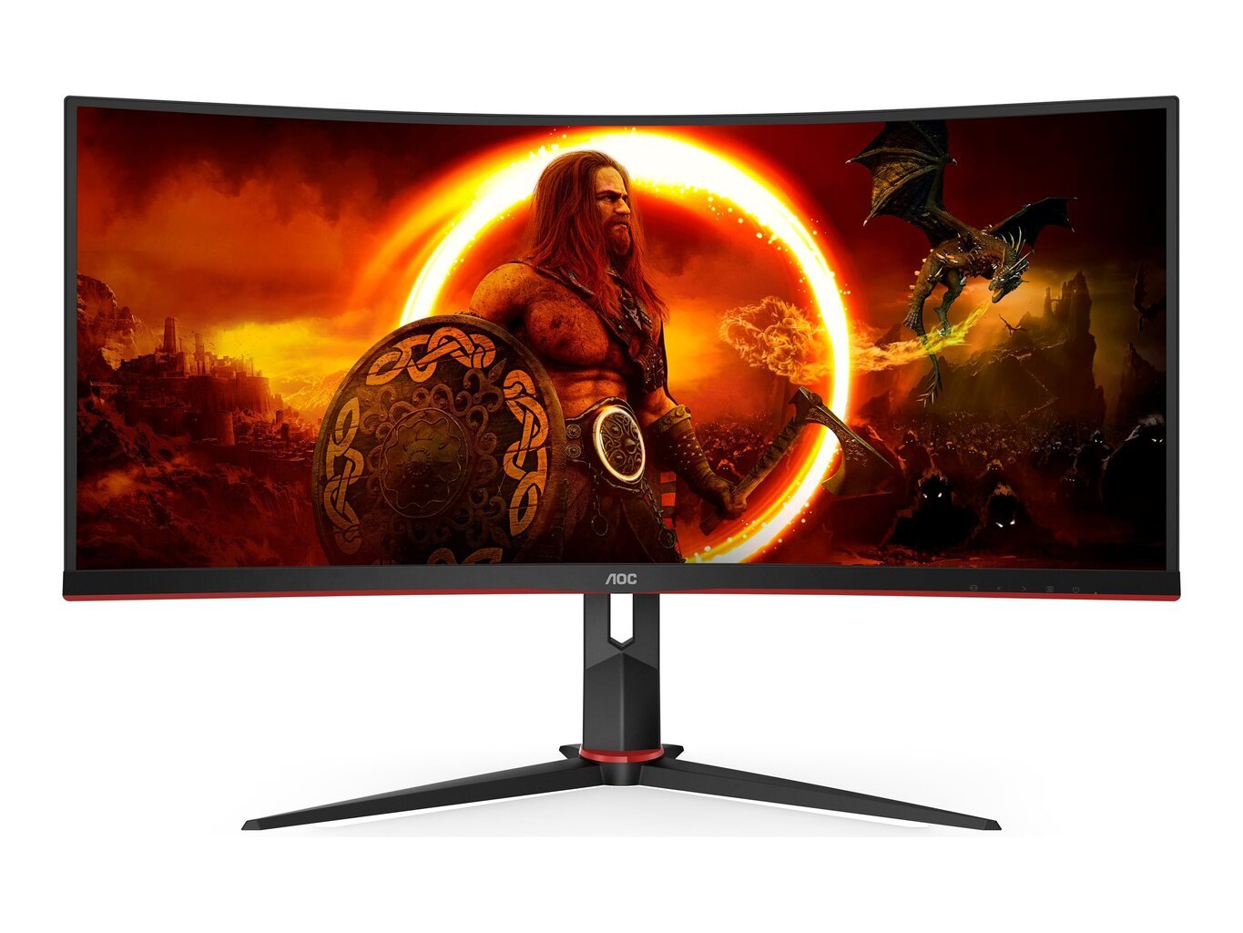 AOC CU34G2XP/BK cena un informācija | Monitori | 220.lv