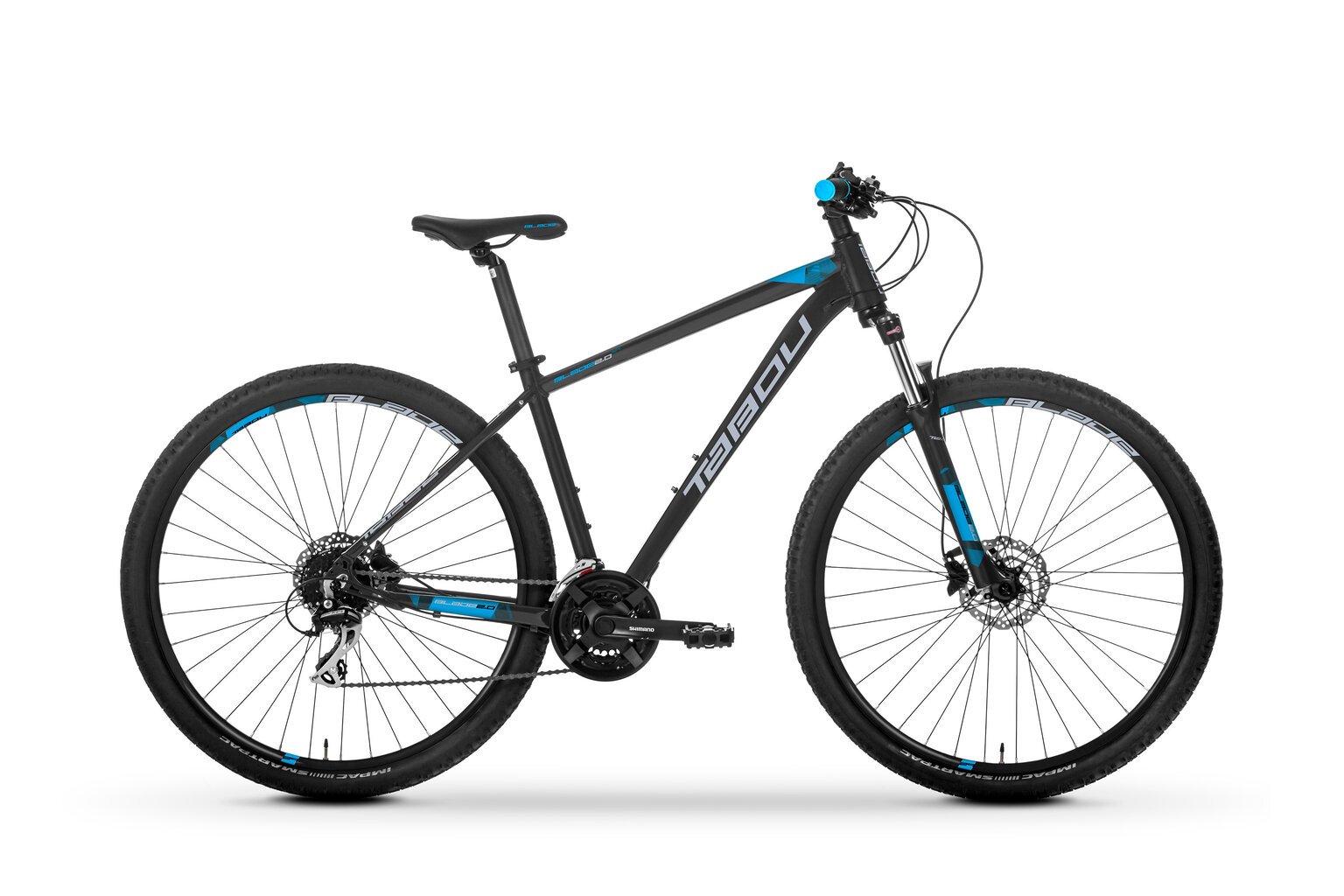 Kalnu velosipēds Tabou Blade 2.0 22, 29", melns/zils cena un informācija | Velosipēdi | 220.lv
