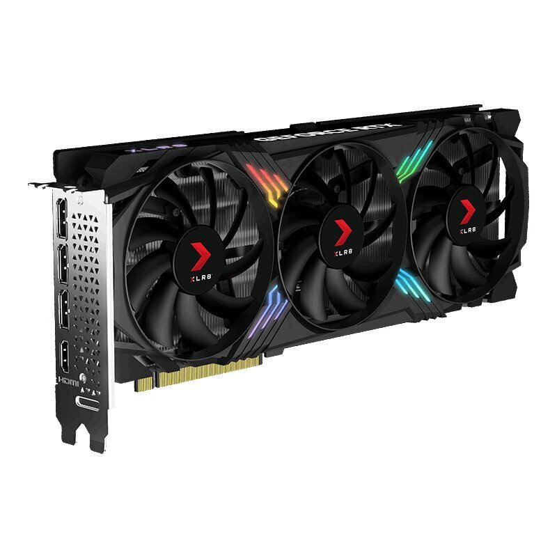 PNY GeForce RTX 4070 Super XLR8 Gaming Verto Epic-X RGB (VCG4070S12TFXXPB1-O) цена и информация | Videokartes (GPU) | 220.lv