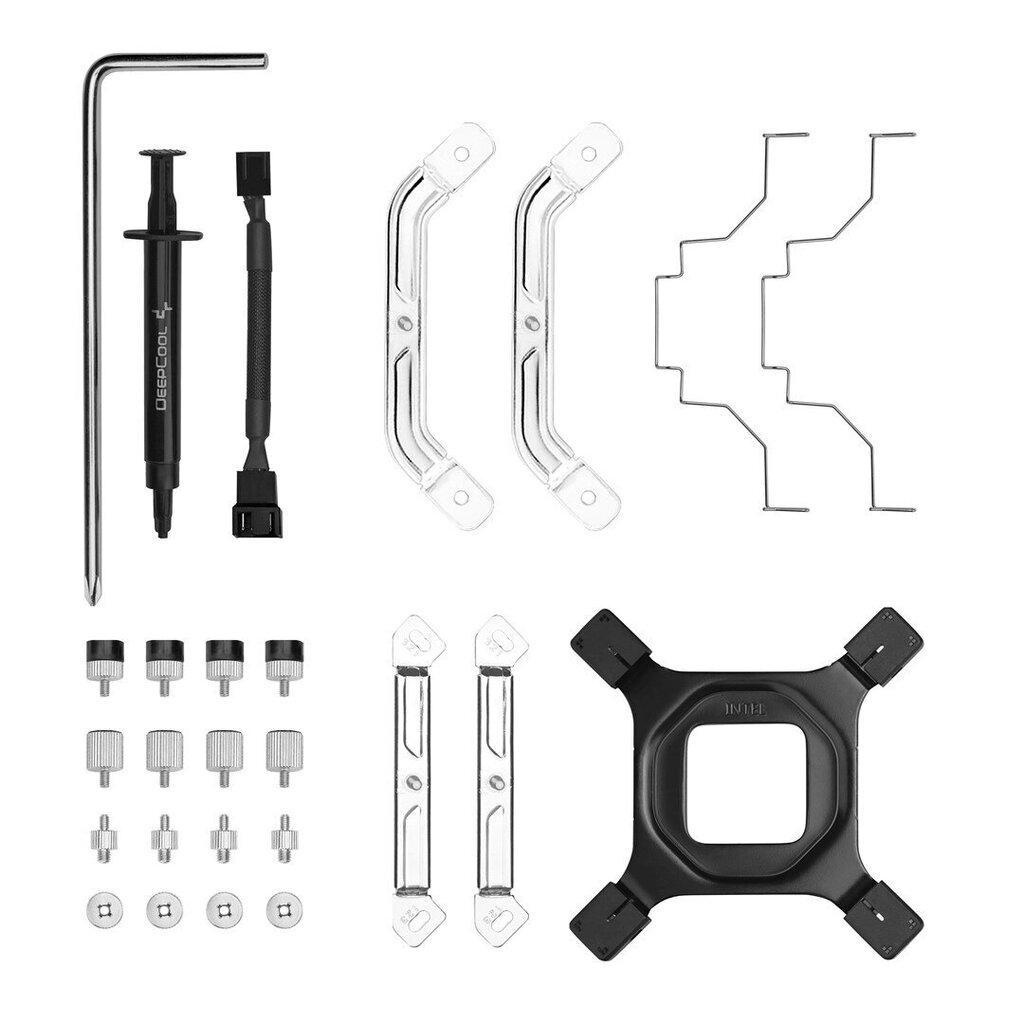 Deepcool AK500 Digital WH R-AK500-WHADMN-G cena un informācija | Procesora dzesētāji | 220.lv