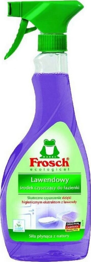 Vannas istabas tīrīšanas līdzeklis 500ml Frosch Lavender Bathroom Agent цена и информация | Tīrīšanas līdzekļi | 220.lv