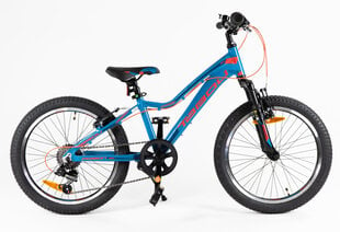 Bērnu velosipēds Tabou Poison, 20'', zils/sarkans cena un informācija | Velosipēdi | 220.lv