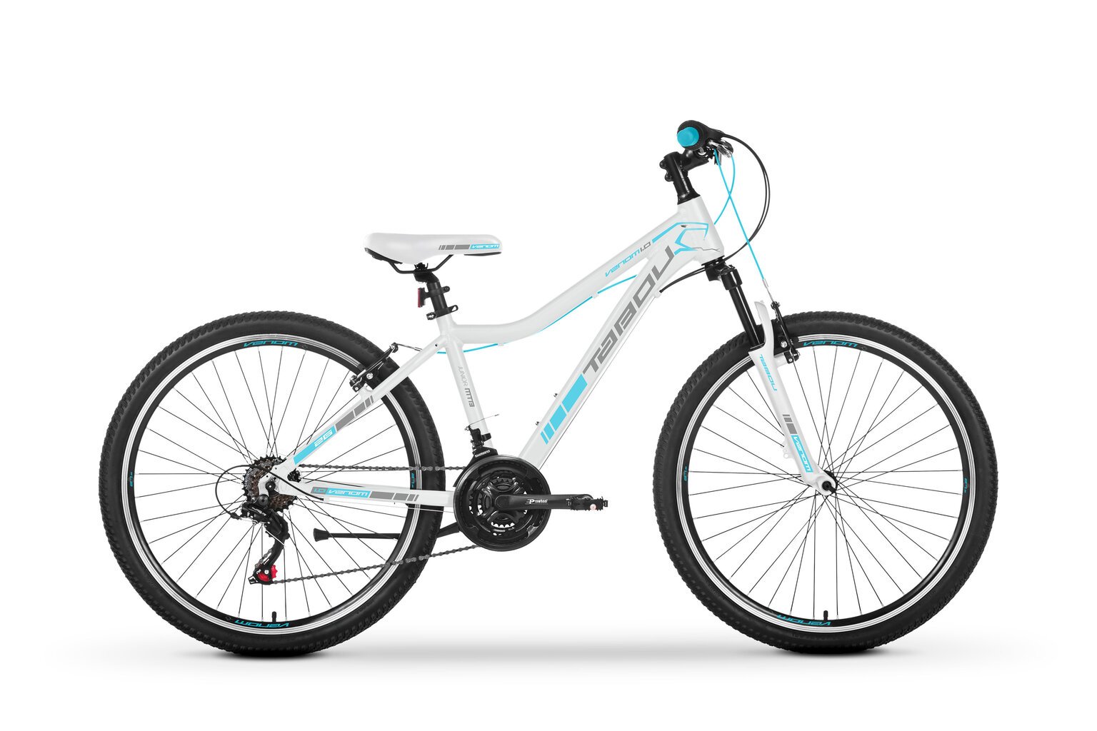 Kalnu velosipēds Tabou Venom 1.0 W 17, 27,5”, balts/zils цена и информация | Velosipēdi | 220.lv