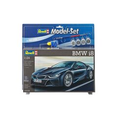 Revell - BMW i8 подарочный набор, 1/24, 67008 цена и информация | Kонструкторы | 220.lv