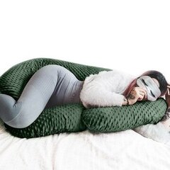 Подушка для сна EkmTrade, 130 см цена и информация | Подушки для беременных и кормящих | 220.lv