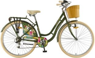 Pilsētas velosipēds Polar Grazia 6S 22 L, 28", zaļš cena un informācija | Velosipēdi | 220.lv