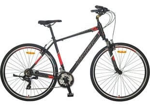 Pilsētas velosipēds Polar Helix 20 XL, 28", sarkans/melns цена и информация | Велосипеды | 220.lv