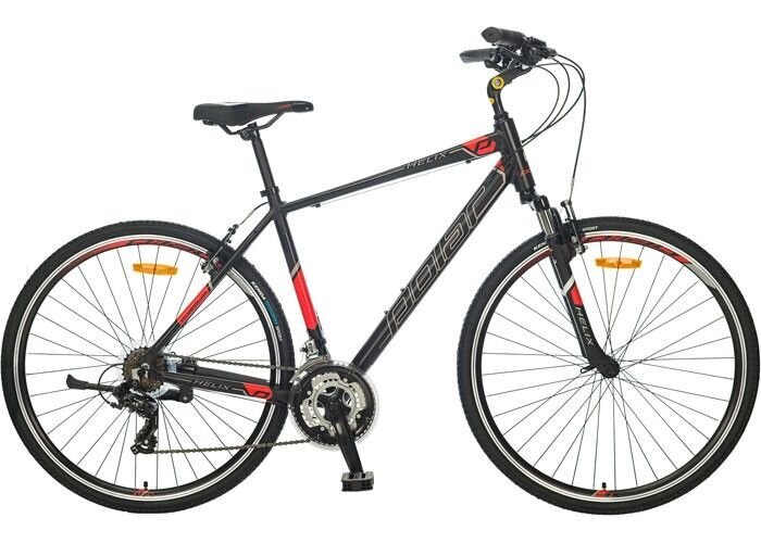 Pilsētas velosipēds Polar Helix 20 XL, 28", sarkans/melns cena un informācija | Velosipēdi | 220.lv