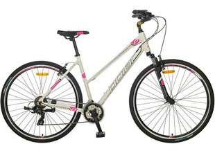 Pilsētas velosipēds Polar Athena 20 L, 28", balts/rozā cena un informācija | Polar Sports, tūrisms un atpūta | 220.lv