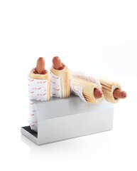 Tērauda stends Hot Dogs - Hendi 630648 cena un informācija | Virtuves piederumi | 220.lv