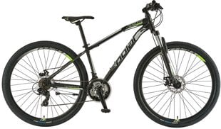 Kalnu velosipēds Polar Wizard 1.0 22 L, 29", melns/dzeltens цена и информация | Велосипеды | 220.lv