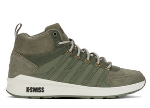 Vista trainer mid k-swiss 07145-379-m vīriešiem žalioji men's green 07145-379-M цена и информация | Мужские ботинки | 220.lv