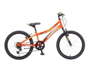 Детский велосипед Booster Turbo 200 21, 20", оранжевый цена и информация | Велосипеды | 220.lv
