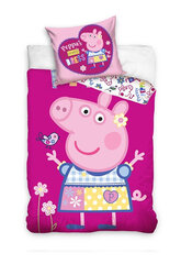 PEPPA PIG Комплект постельного белья 150x210 + 50x70 cm цена и информация | Детское постельное бельё | 220.lv