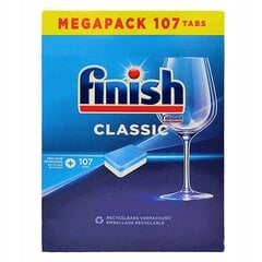 FINISH Powerball Classic Trauku mazgajamas masinas tabletes (107 tabs) 4251758400536 цена и информация | Средства для мытья посуды | 220.lv